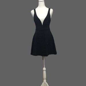 Lulu's Black Skater Dress